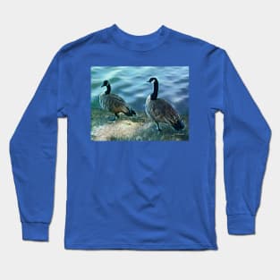 Canadian Geese Long Sleeve T-Shirt